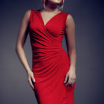 Dámské šaty 053 červené – Figl