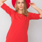 NEZNÁTE MĚ Červené bavlněné šaty